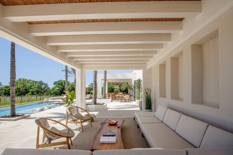 Tenuta Legaro outdoor area.